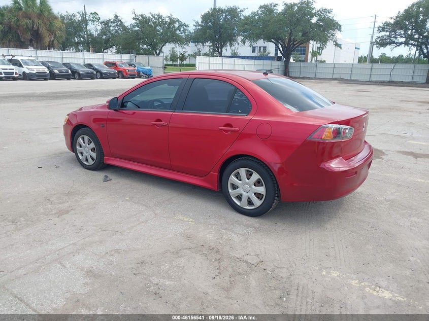 Vin: ja32u2fu6fu012947, lot: 46656340, mitsubishi lancer es 20153