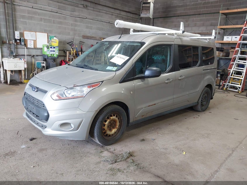 2016 Ford Transit Connect Xlt, Обычный износ, IAAI, VIN NM0GS9F75G1261899 — фото 2