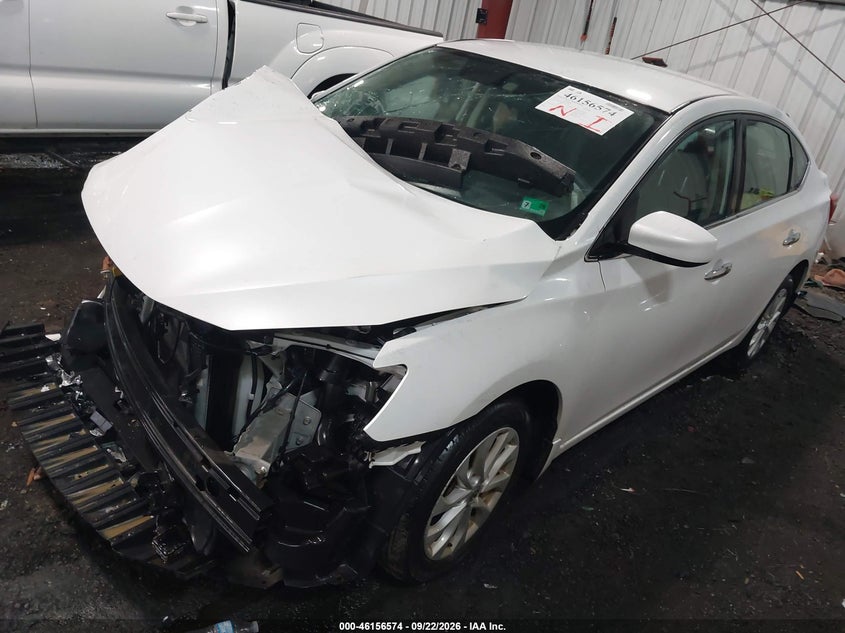 Vin: 3n1ab7ap6jl638392, lot: 46656373, nissan sentra sv 20182