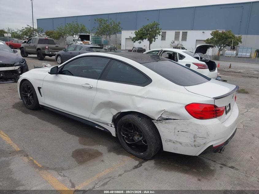 Vin: wba3n7c59ek221152, lot: 46656403, bmw 428i 20143