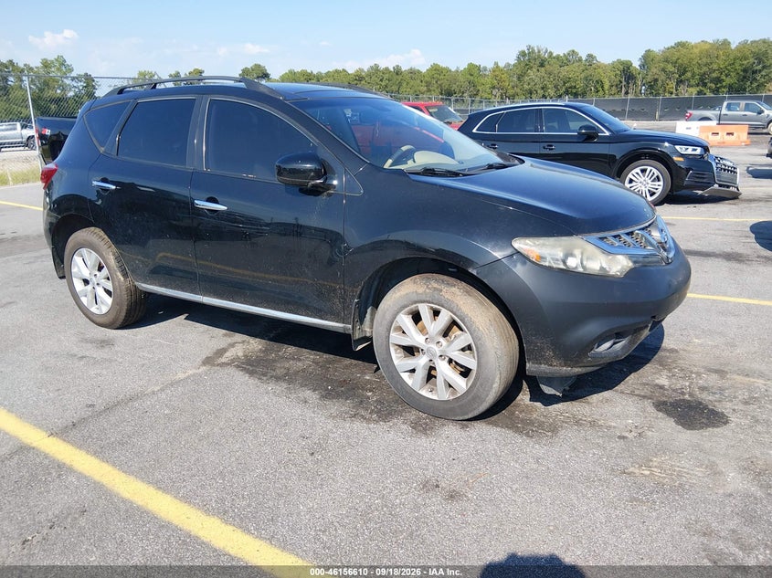 Vin: jn8az1mu6dw212440, lot: 46656409, nissan murano sl 2013 img_1