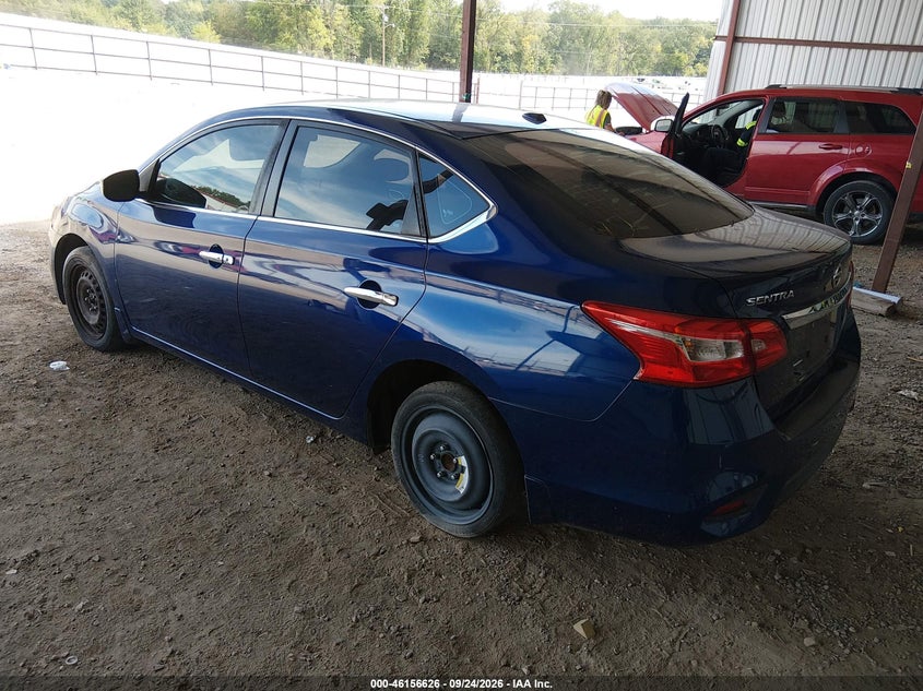 Vin: 3n1ab7ap5hl668347, lot: 46656425, nissan sentra sv 20173