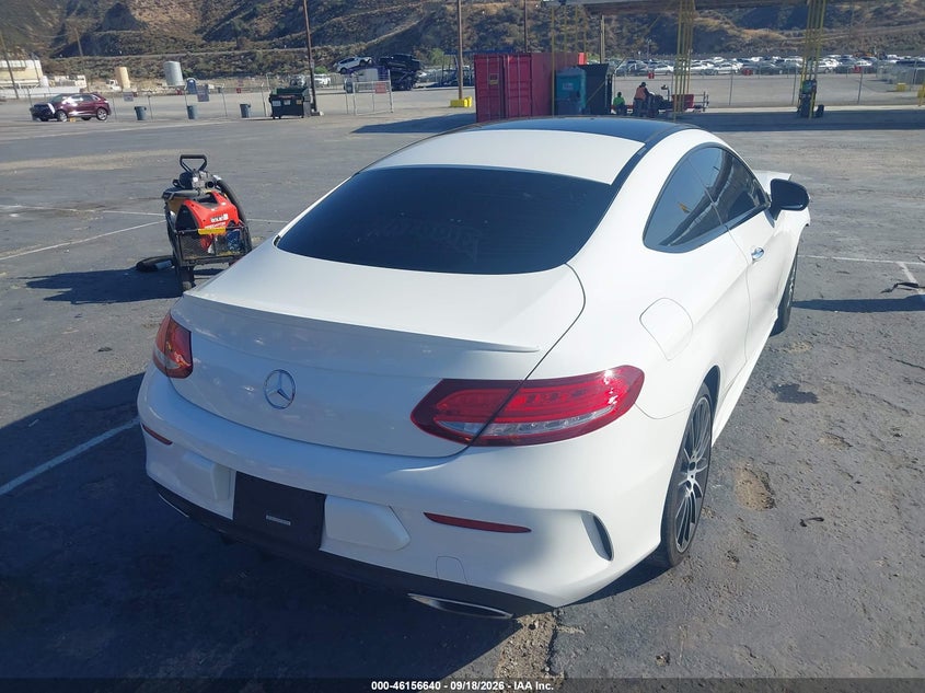 Vin: wddwj4jb5jf715911, lot: 46656439, mercedes-benz c 300 20184