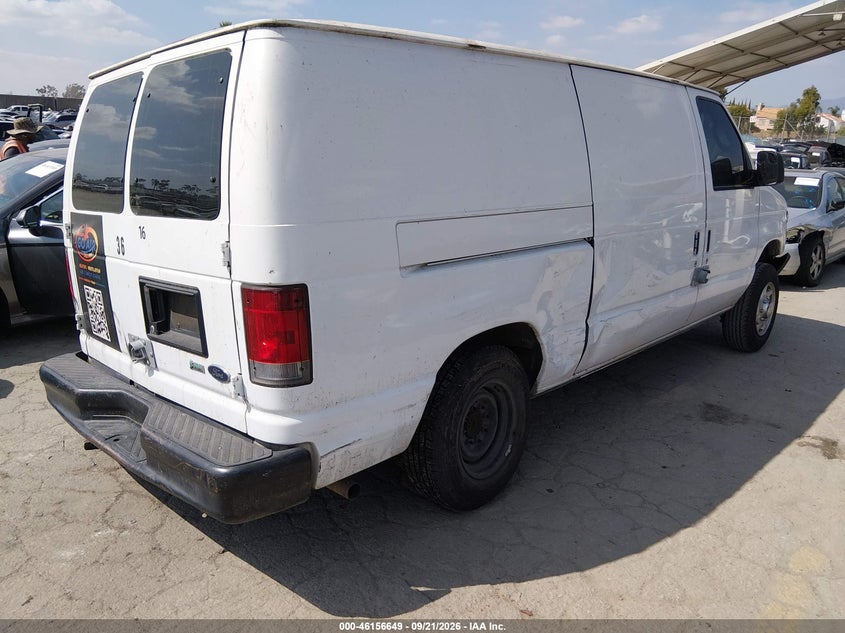 Vin: 1ftne1ew8ada61858, lot: 46656448, ford e-150 commercial/recreational 20104