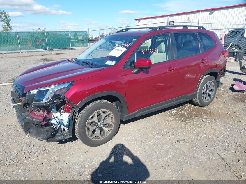 Vin: jf2skaecxph511739, lot: 46656450, subaru forester premium 20232