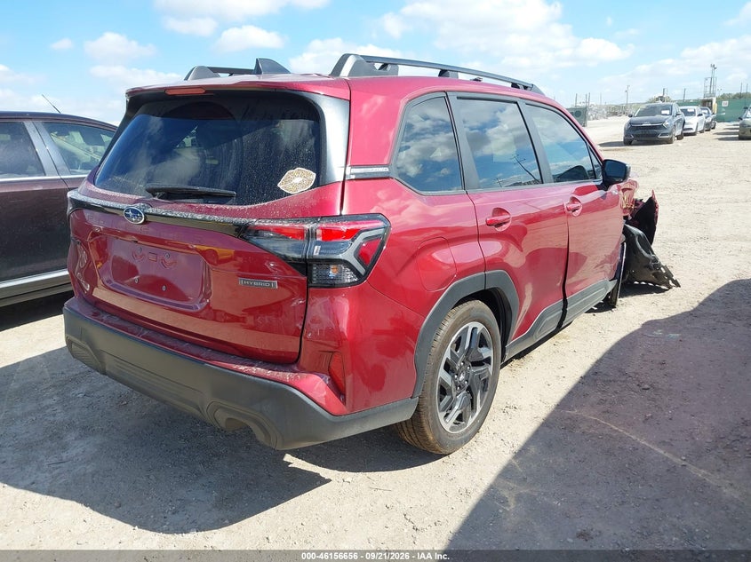 Vin: 4s4slse78t3128860, lot: 46656455, subaru forester premium 20264