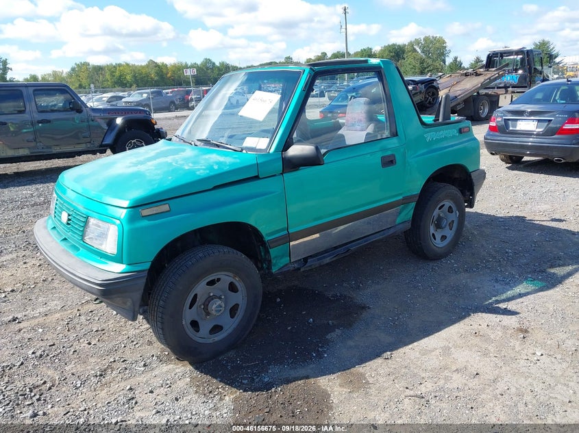 GEO TRACKER 1994 VIN 2CNBJ18U8R6924656