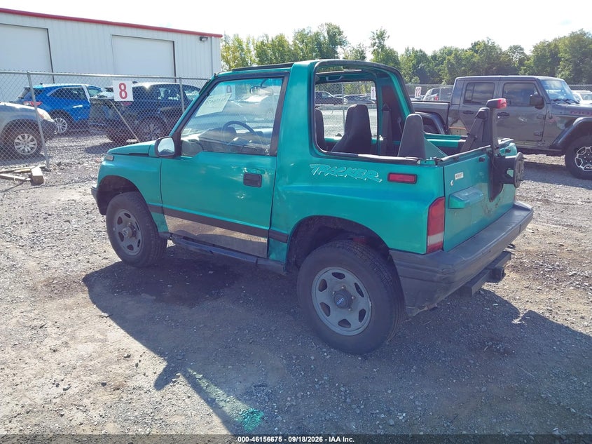 GEO TRACKER 1994 VIN 2CNBJ18U8R6924656