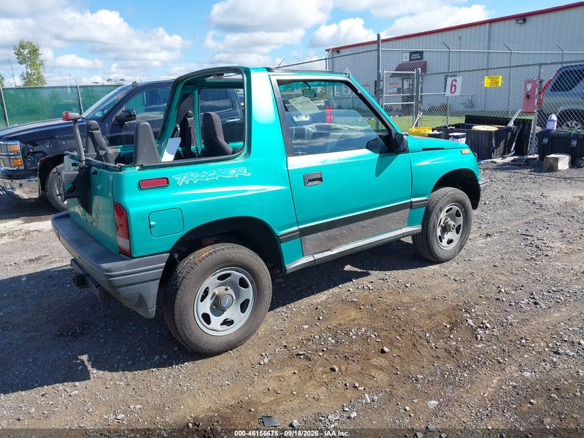 GEO TRACKER 1994 VIN 2CNBJ18U8R6924656