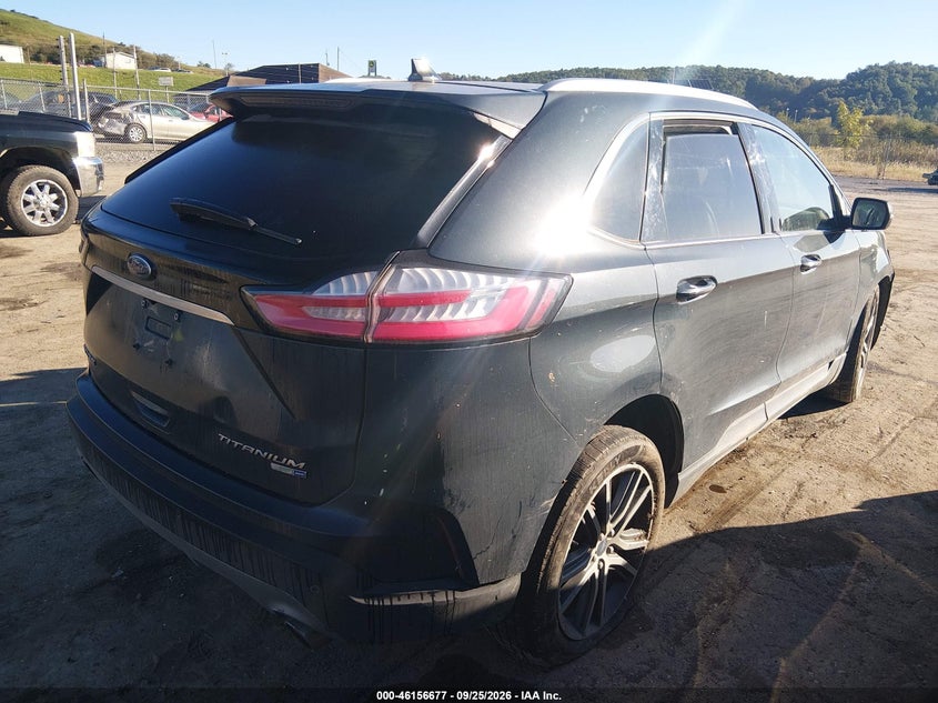 Vin: 2fmpk4k95kbb45608, lot: 46656476, ford edge titanium 20194
