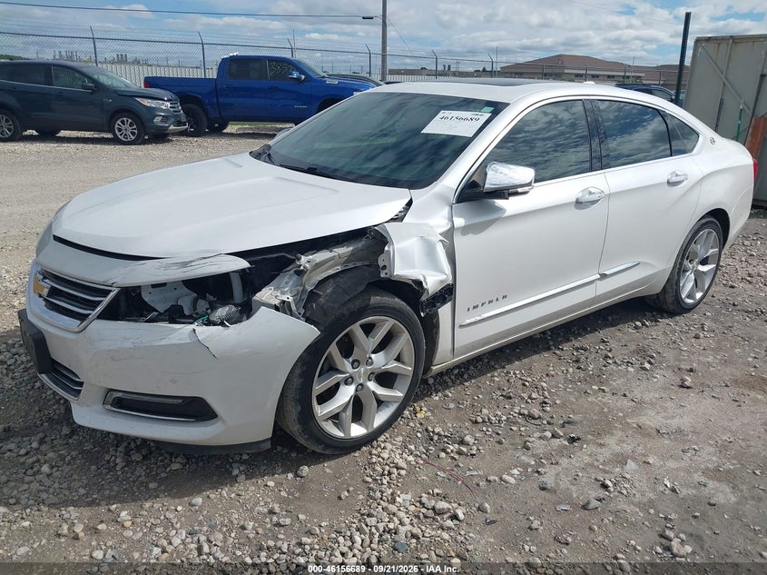 Vin: 2g1125s38j9101466, lot: 46656488, chevrolet impala 2lz 20182