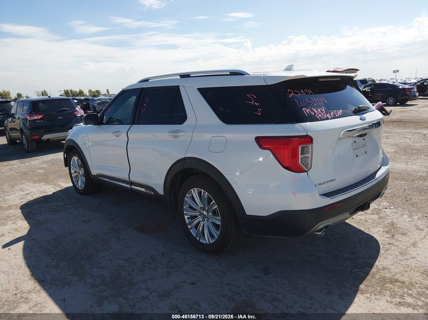 Vin: 1fmsk7fh7lgb92890, lot: 46656512, ford explorer limited 20203