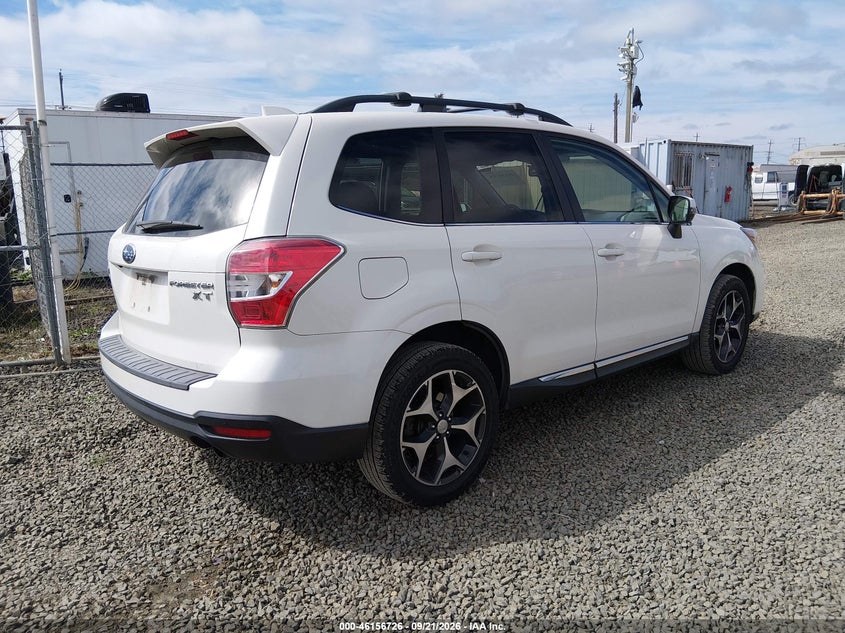 Vin: jf2sjgvc4gh517767, lot: 46656525, subaru forester 2.0xt touring 20164