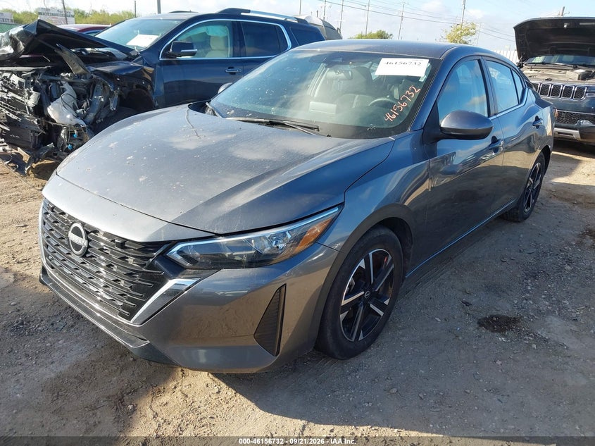 NISSAN SENTRA 2025 VIN 3N1AB8CV4SY313522