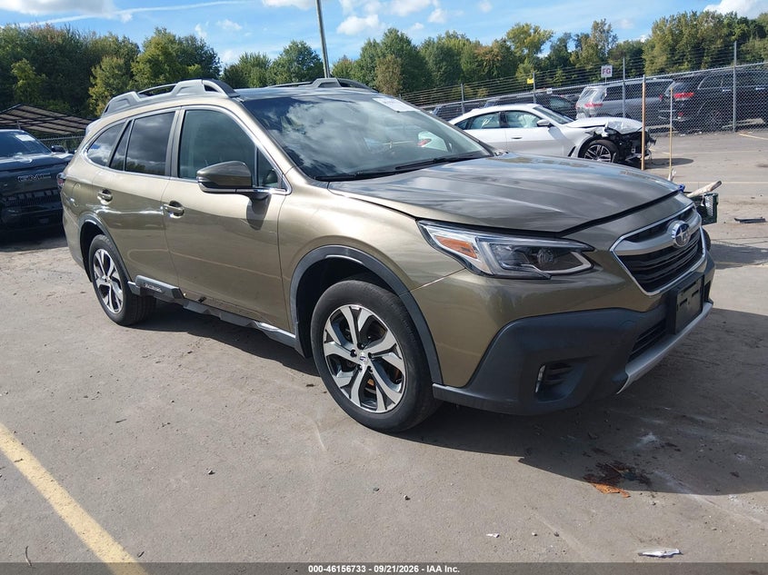 Vin: 4s4btanc5n3177993, lot: 46656532, subaru outback limited 2022 img_1