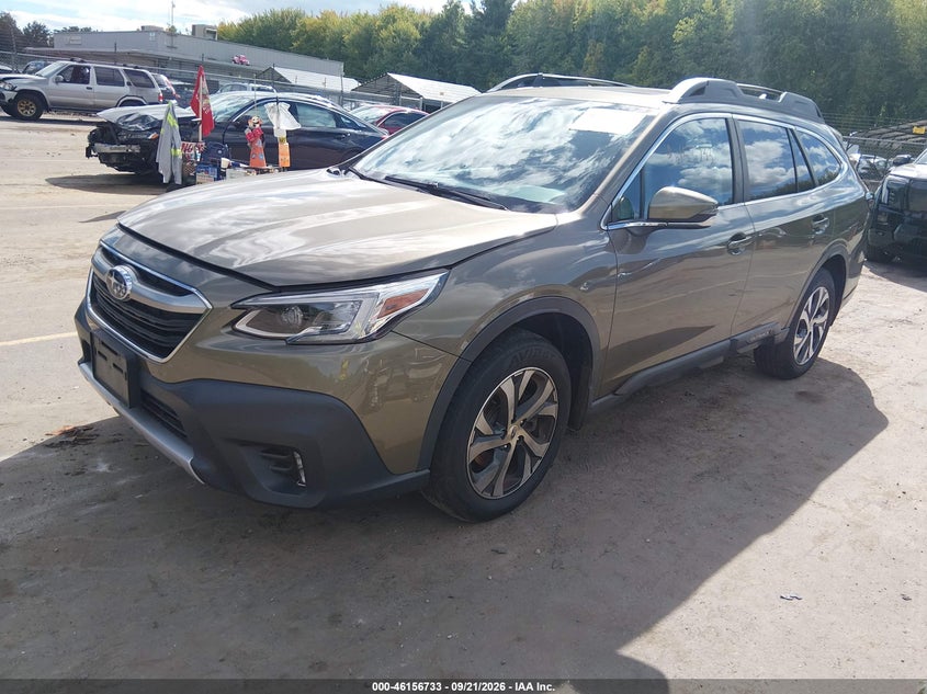 Vin: 4s4btanc5n3177993, lot: 46656532, subaru outback limited 20222