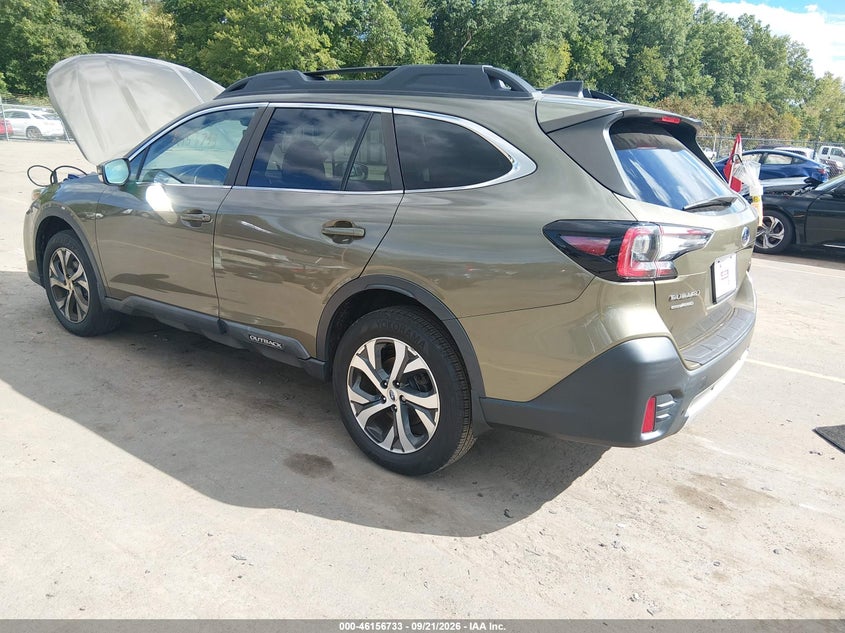 Vin: 4s4btanc5n3177993, lot: 46656532, subaru outback limited 20223