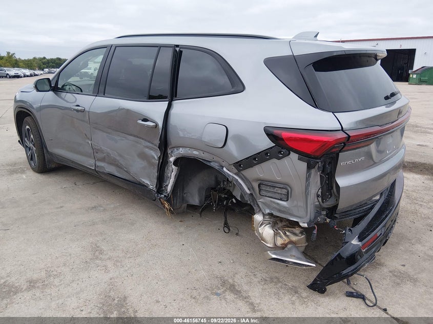Vin: 5gaerbrs8sj183755, lot: 46656544, buick enclave sport touring fwd 20253