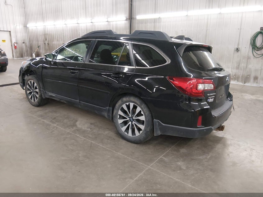 Vin: 4s4bsanc3h3426539, lot: 46656560, subaru outback 2.5i limited 20173
