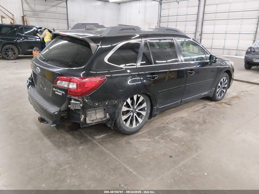 Vin: 4s4bsanc3h3426539, lot: 46656560, subaru outback 2.5i limited 20174