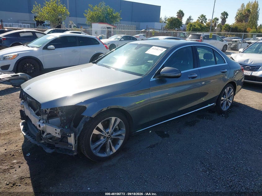 Vin: 55swf4jb2ju277556, lot: 46656572, mercedes-benz c 300 20182