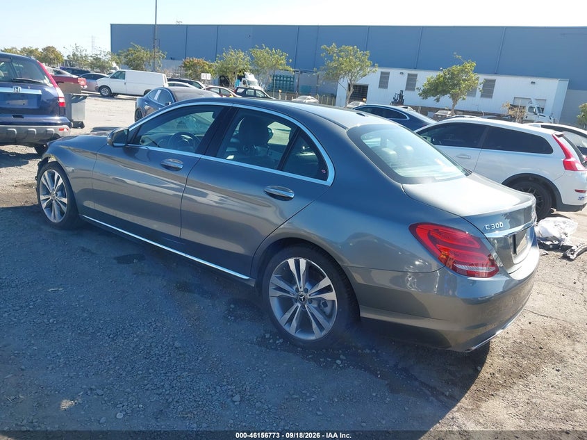 Vin: 55swf4jb2ju277556, lot: 46656572, mercedes-benz c 300 20183