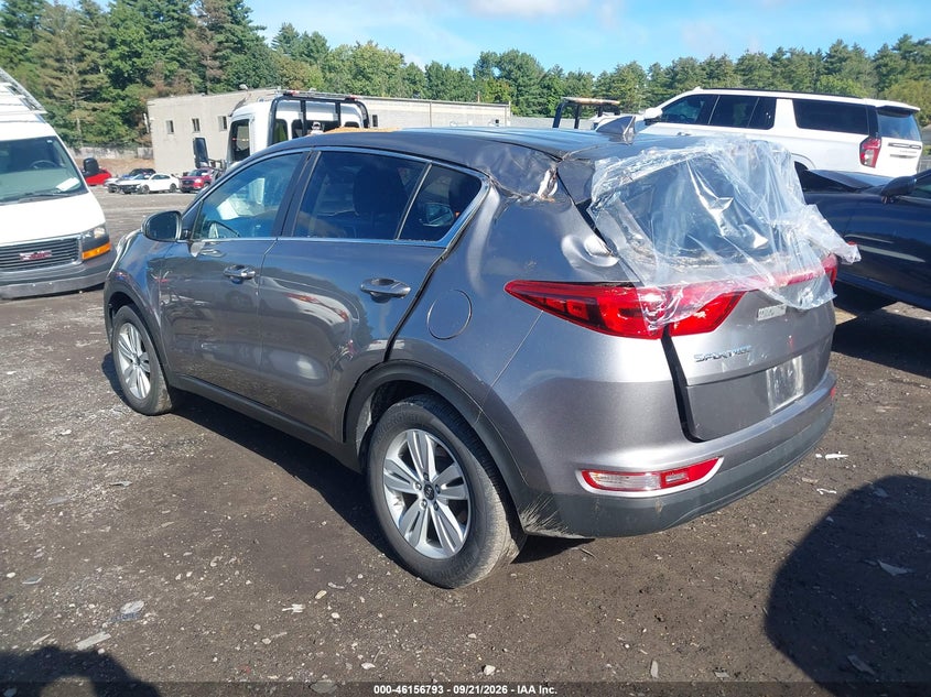 Vin: kndpmcac8k7490937, lot: 46656592, kia sportage lx 20193