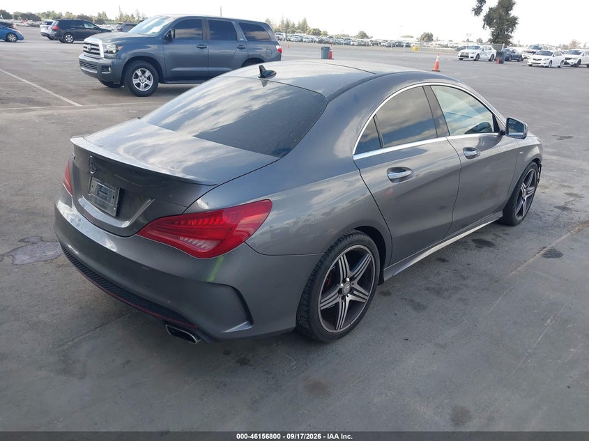 Vin: wddsj4eb7fn273705, lot: 46656599, mercedes-benz cla 250 20154