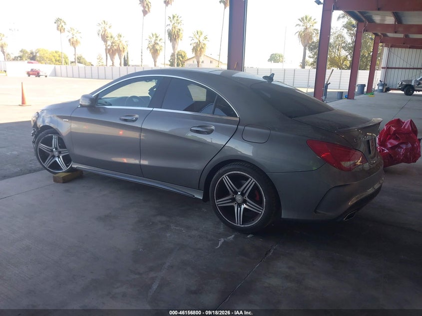 Vin: wddsj4eb7fn273705, lot: 46656599, mercedes-benz cla 250 20153