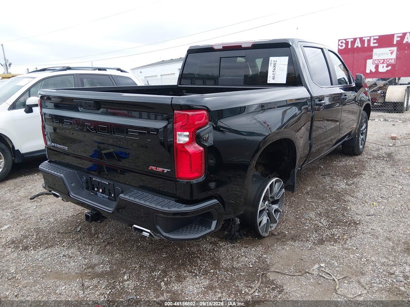 Vin: 1gcukeel3sz240198, lot: 46656601, chevrolet silverado 1500 4wd  short bed rst 20254