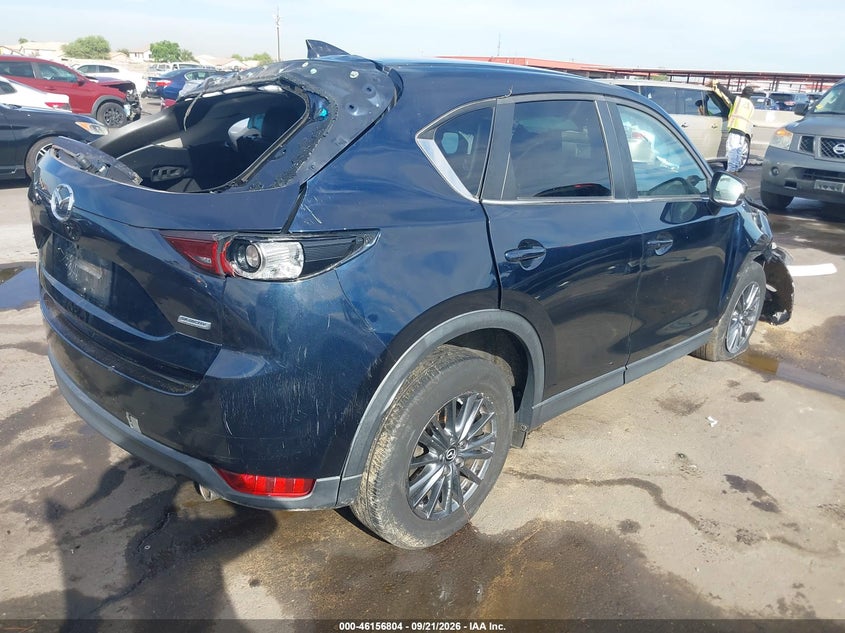 Vin: jm3kfacm8k0541299, lot: 46656603, mazda cx-5 touring 20194