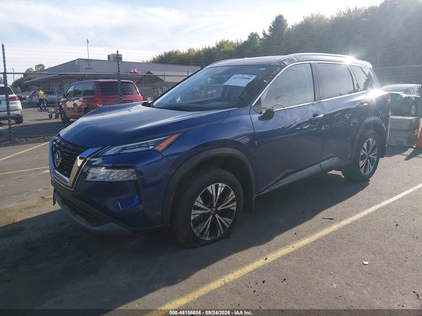 Vin: jn8at3bb5mw221726, lot: 46656605, nissan rogue sv 20212