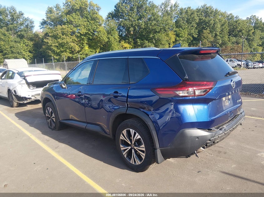 Vin: jn8at3bb5mw221726, lot: 46656605, nissan rogue sv 20213
