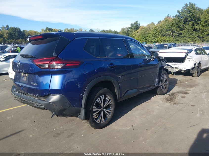 Vin: jn8at3bb5mw221726, lot: 46656605, nissan rogue sv 20214