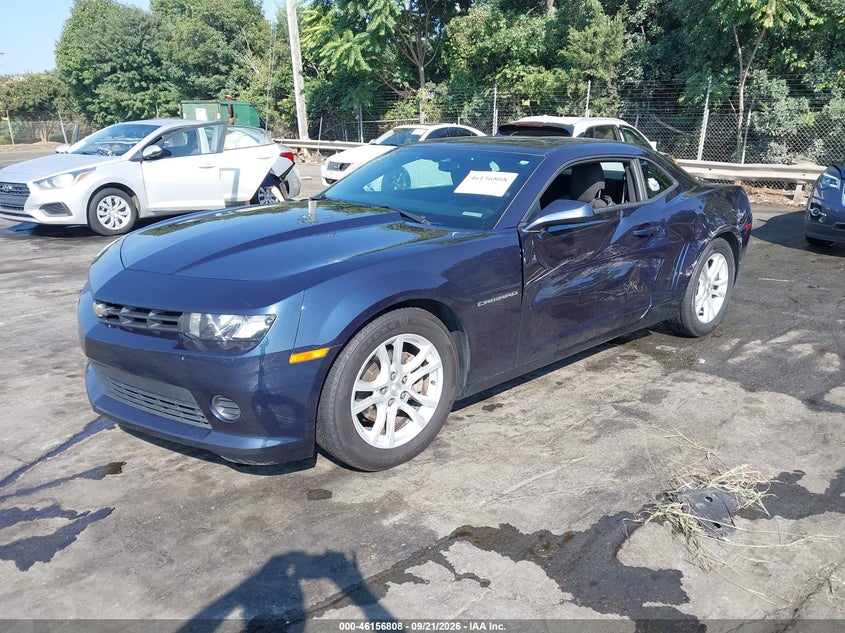 Vin: 2g1fb1e3xf9305770, lot: 46656607, chevrolet camaro 2ls 20152