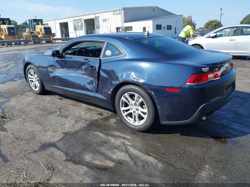 Vin: 2g1fb1e3xf9305770, lot: 46656607, chevrolet camaro 2ls 20153