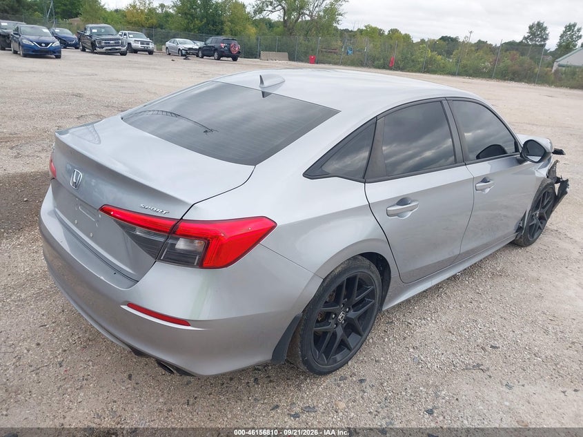 Vin: 2hgfe2f52nh568068, lot: 46656609, honda civic sport 20224