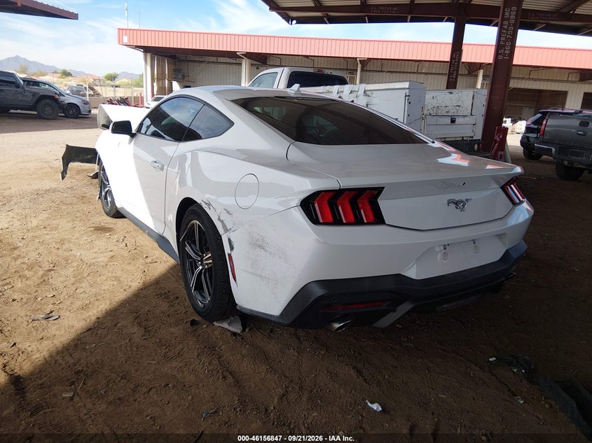 Vin: 1fa6p8th3r5111248, lot: 46656646, ford mustang ecoboost fastback 20243