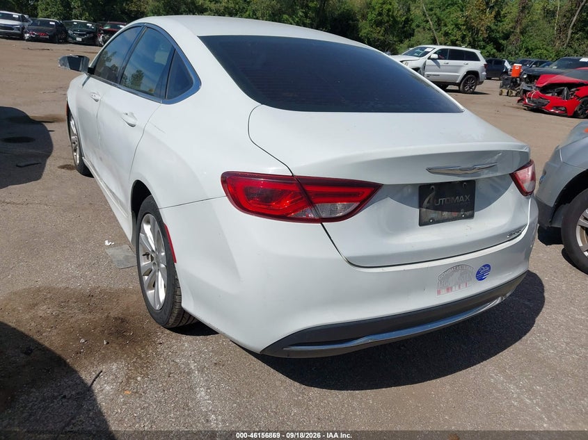 Vin: 1c3cccab5gn170846, lot: 46656668, chrysler 200 limited 20163