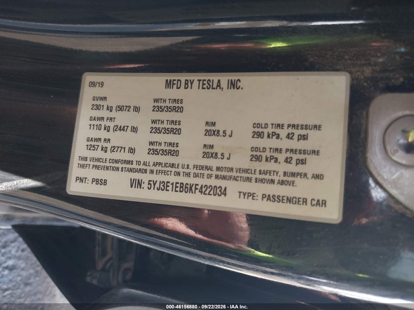 TESLA MODEL 3 - zdjęcie 9