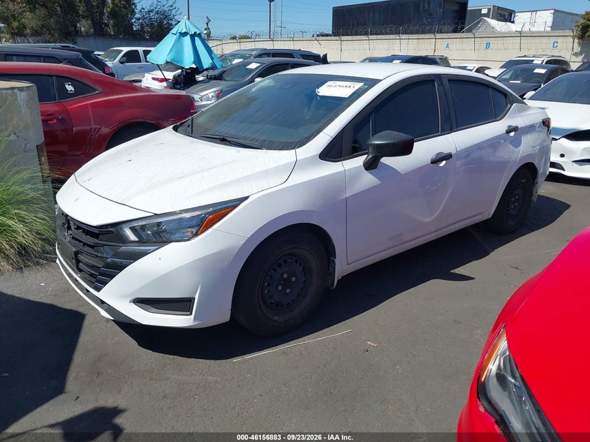 Vin: 3n1cn8dv2sl843211, lot: 46656681, nissan versa 1.6 s 20252