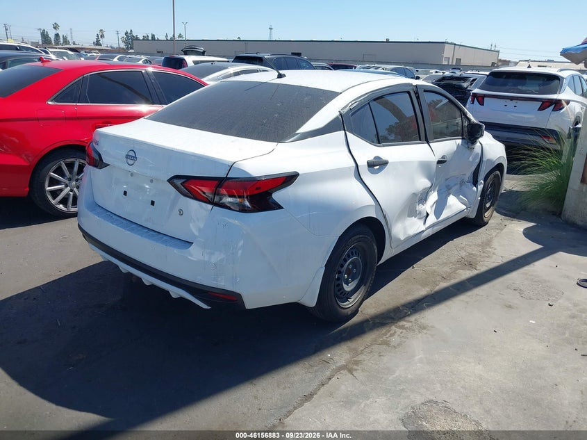 Vin: 3n1cn8dv2sl843211, lot: 46656681, nissan versa 1.6 s 20254