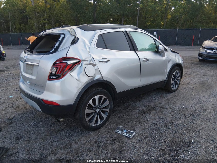 Vin: kl4cjcsm2kb770939, lot: 46656693, buick encore fwd essence 20194