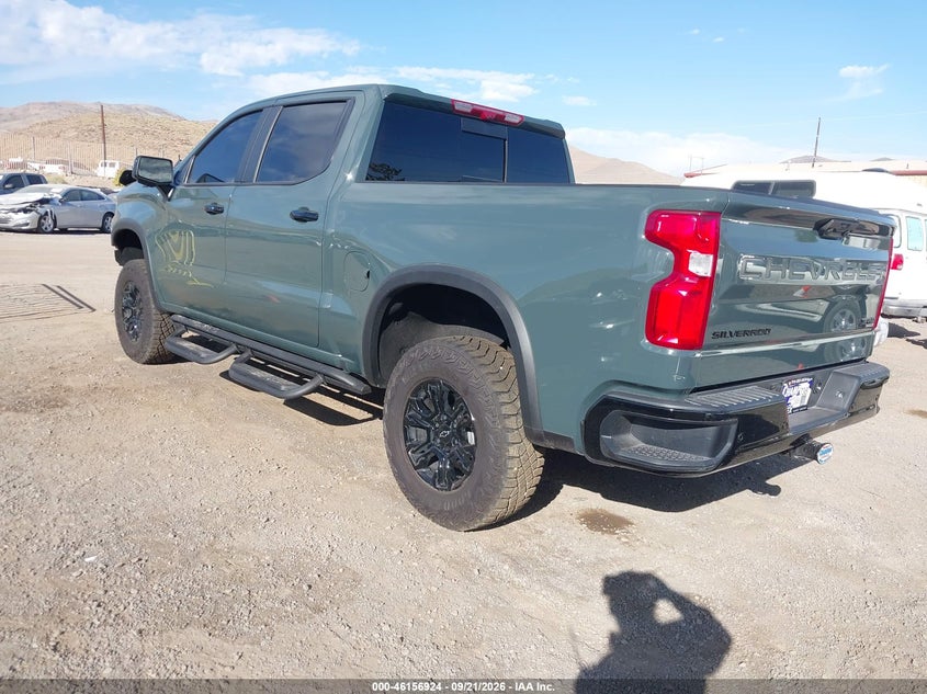Vin: 3gcukhe84tg273287, lot: 46656723, chevrolet silverado 1500 4wd  short bed zr2 20263