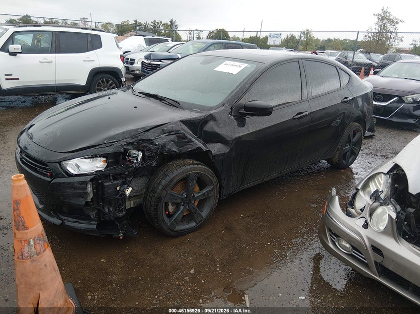Vin: 1c3cdfbb7fd180733, lot: 46656725, dodge dart sxt 20152