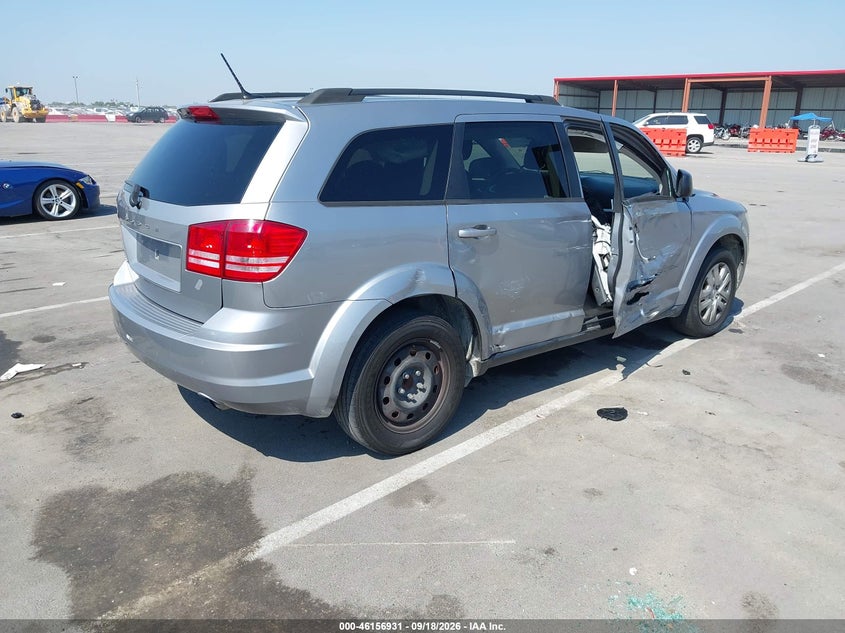 Vin: 03c4pdcabxht50453, lot: 46656731, dodge journey se 20174
