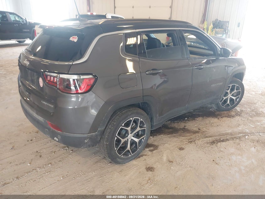 Vin: 3c4njdcn9rt126097, lot: 46656741, jeep compass limited 4x4 20244