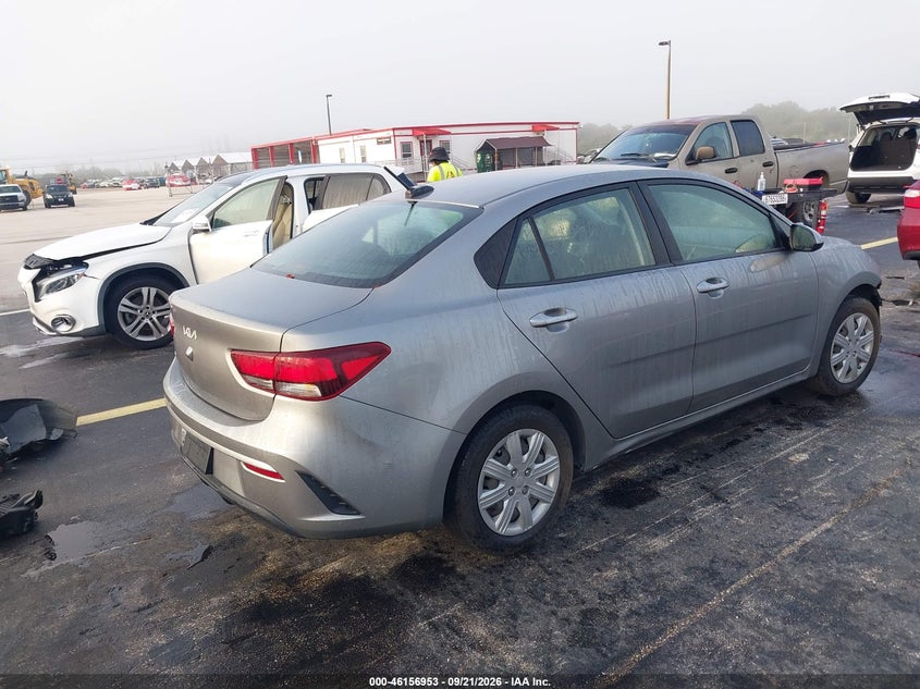 Vin: 3kpa24ad3ne450652, lot: 46656752, kia rio s 20224