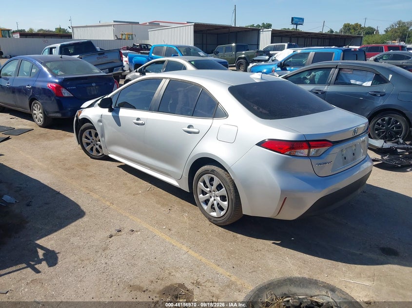 Vin: 5yfb4mde1pp045801, lot: 46656769, toyota corolla le 20233