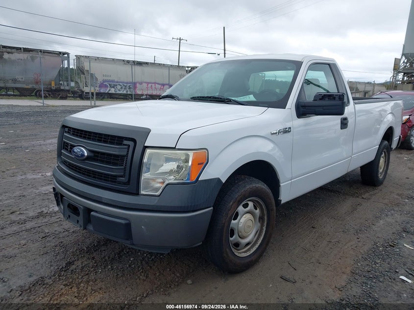 Vin: 1ftmf1cm1ekf01074, lot: 46656773, ford f-150 xl 20142